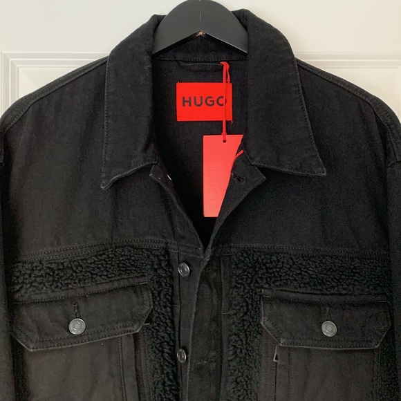 Hugo Boss Denim Sherpa Jacket - Picture 3 of 14